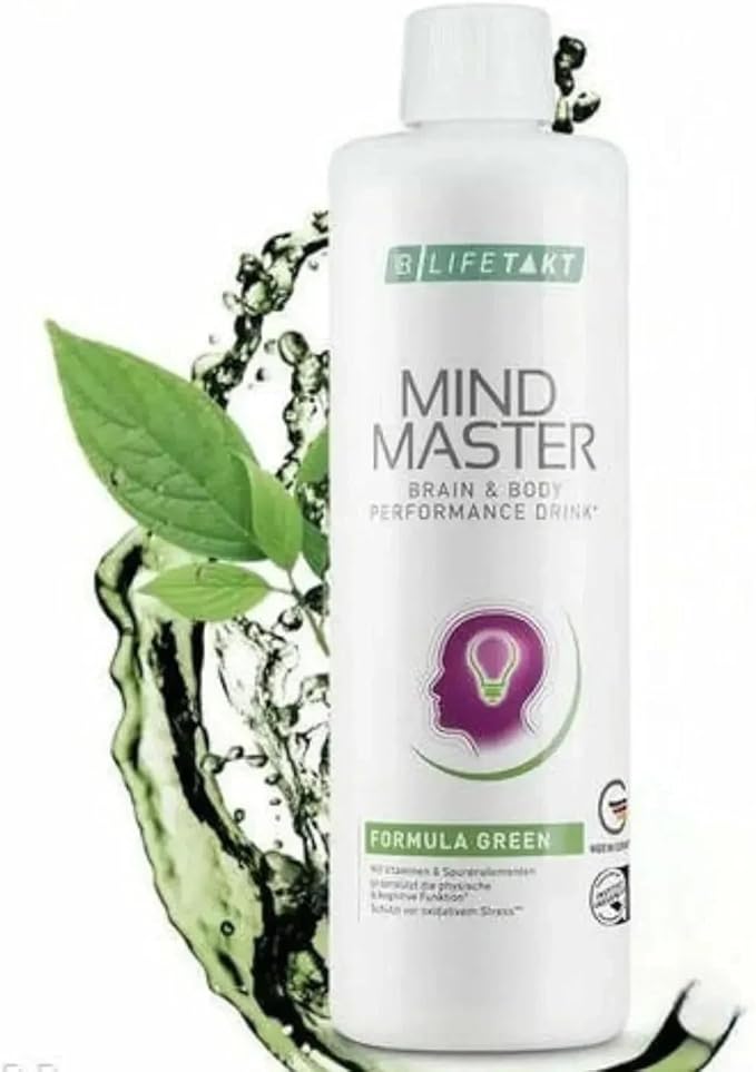 LR Health&ampBeauty Lifetakt Mind Master Formula Red and Green Every Day Natural Treatment Women Men - Set of 5 x 500 ml./16.9 fl.oz.