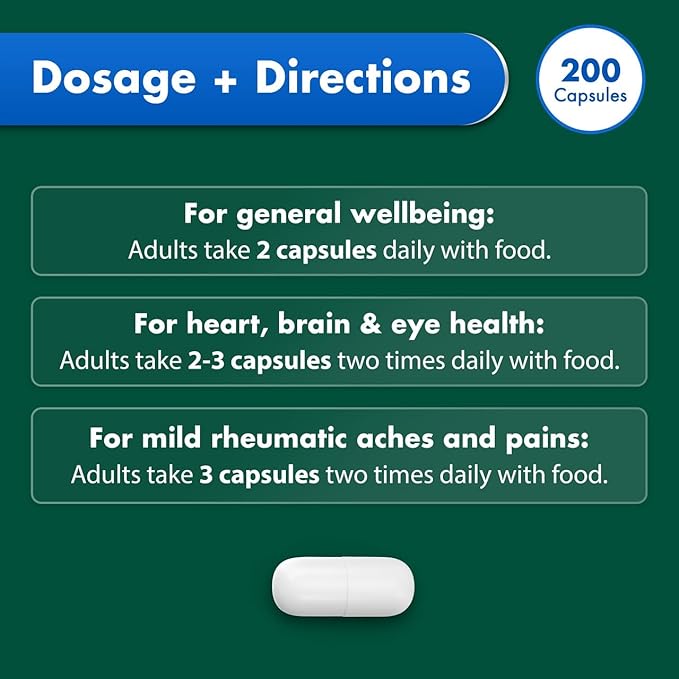 Nature's Own Omega 3 High Strength Odourless Fish Oil 1500 MG X 200 Caps