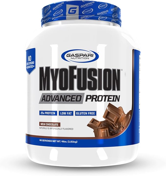 Gaspari Nutrition Myofusion Advanced Protein Chocolate 64 Ounce(Packing May Vary) 4 Pound (Pack of 1) (P20865)