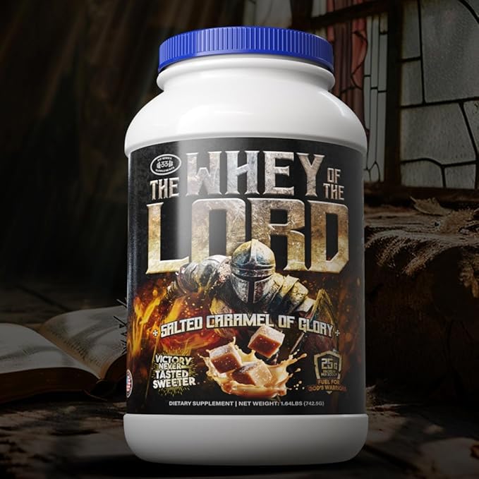 Glory Whey Protein Isolate – Premium Muscle Growth &amp Recovery Shake – Rich Flavor Smooth Mix Amino Acid Support for Daily Use (Salted Caramel)