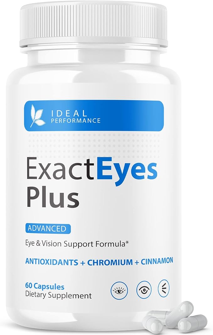 Exact Eyes Plus Advanced Eye Formula Vision Support Supplement Vitamins (1 Pack)