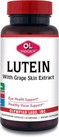 Olympian Labs Lutein 20 mg 60 Capsules Formulated with FloraGLO and Grape Skin Extract Supporting Healthy Vision and Eye Function