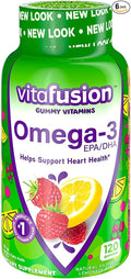 Vitafusion Omega-3 Tcguz Gummies - 120 Count (6 Pack) ICjjP