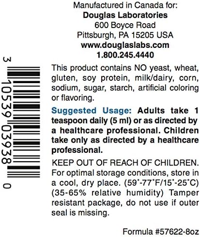 Douglas Laboratories Liquid Magnesium | Supports Heart Bones and Enzymatic Function | 8 fl. oz.