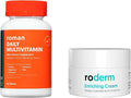 ROMAN Men's Daily Health &amp Skincare Bundle | Multivitamin with 23 Key Nutrients for Energy Brain &amp Heart Support (60 Tablets) + Enriching Cream for 24-Hour Hydration &amp Smoother Skin (25mL