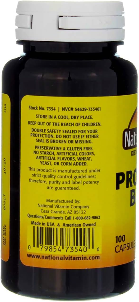 Nature's Blend Probiotic Blend 100 Capsules (Pack of 4)