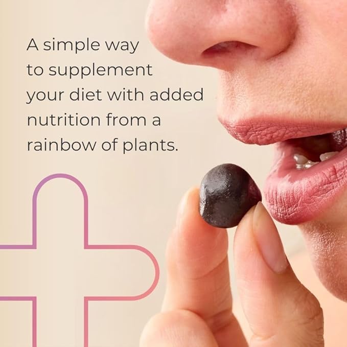 JuicePlus+ Vegetable Blend Soft Chews (Chewables) - Delicious Vegan Gummies with 11 Nutrient-Rich Vegetables for Daily Wellness! Boost Intake of Vitamins &amp More - For Kids &amp Adults - (1-mo 30