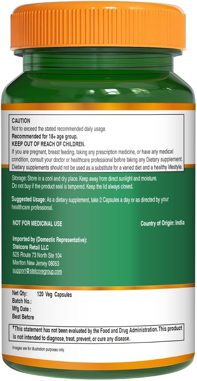 Pure Nutrition Alpha Lipoic Acid 600mg + Vitamin E | 120 Caps | Powerful Antioxidant to Support Nerve &amp Heart Health*. | Non-GMO