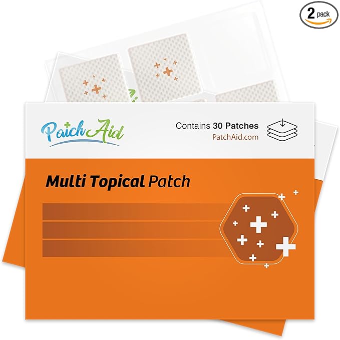 PatchAid Multi Plus Topical Patch 30-Day Supply (Pack of 2)