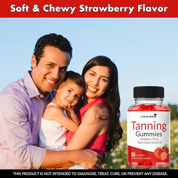 Tanning Gummies | Tanning Gummies for Women | 120 Gummie