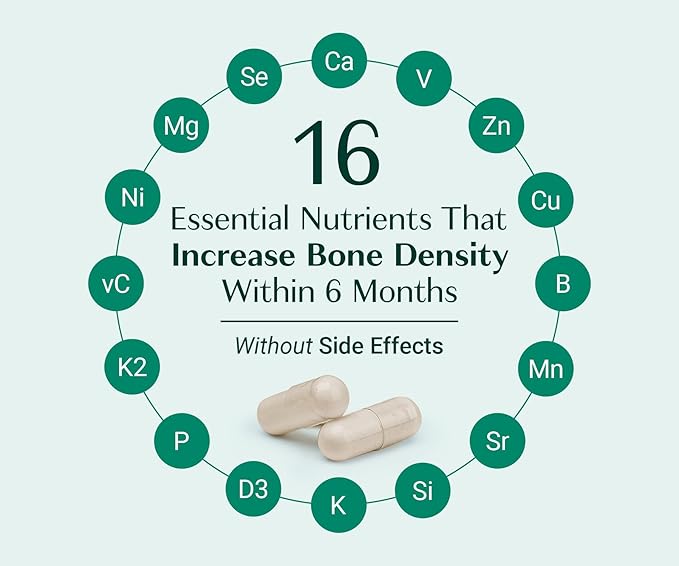 ALGAECAL Ultimate Bone Bundle - D3 Complete (1000 IU) + K2 Vitamin E Vitamin A &amp Plant-Based Calcium for Increased Bone Density &amp Omega 3 Fish Oil with 1200mg EPA DHA