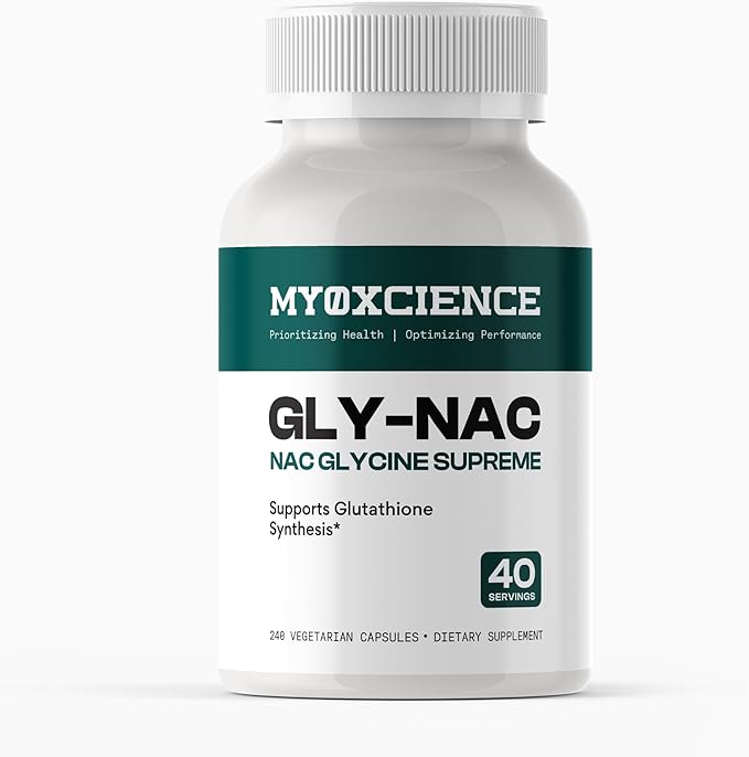 MYOXCIENCE NAC Supreme Capsules | 1.6 G N-Acetyl-L-Cysteine per Serving | 40 Servings