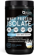 NATURE TARGET Pure Whey Protein Powder Vanilla 1.04LB(471g)