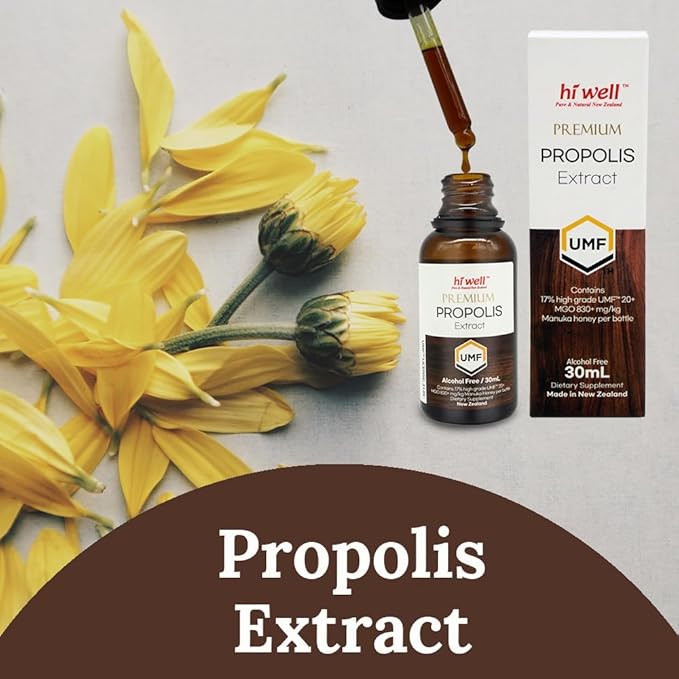Hi Well Premium Propolis MGO 830+ Extract 30ml