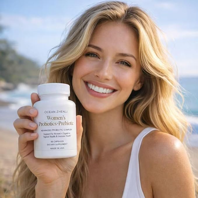 Women’s Probiotics + Prebiotic Supplement – 60 Capsules