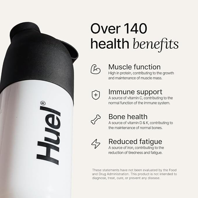 Huel Vegan Protein Powder | Chocolate Fudge Brownie | Complete Nutrition | 20g Protein Powder | 100% Plant-Based | 27 Vitamins &amp Minerals Gluten Free Non-GMO Lactose Free | 26 Servings
