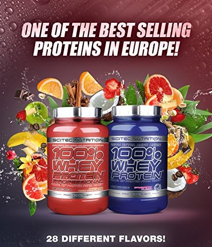 Scitec Nutrition 100% Whey Protein Professional - 2.03 Pound Lemon Cheescake