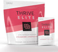 Le-Vel Thrive Elite Protein Shake | Gluten-Free Protein Blend with BCAAs Probiotics &amp Enzymes |16 Servings - Single Packets Strawberry