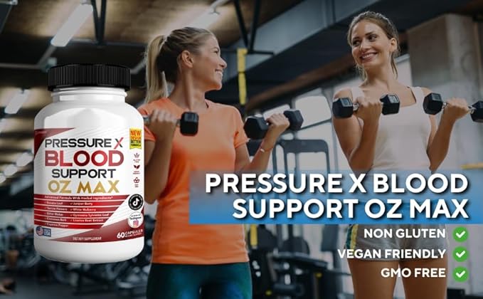 Pressure X Blood Support OZ Max Blood Support Supplement - Advanced Formula PressureX Advanced Supplement Pressure X Maximum Strength Reviews (1)