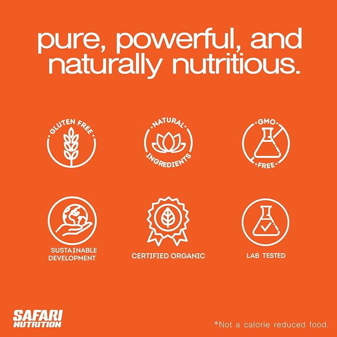 Safari Nu 100% Whey Premium Protein Powder Chocolate - 2 LB Tub 25G of Protein - Concentrate &amp Isolate Whey Protein Blend - 12g BCAAs Per 2 Scoops (2 Pounds Chocolate)