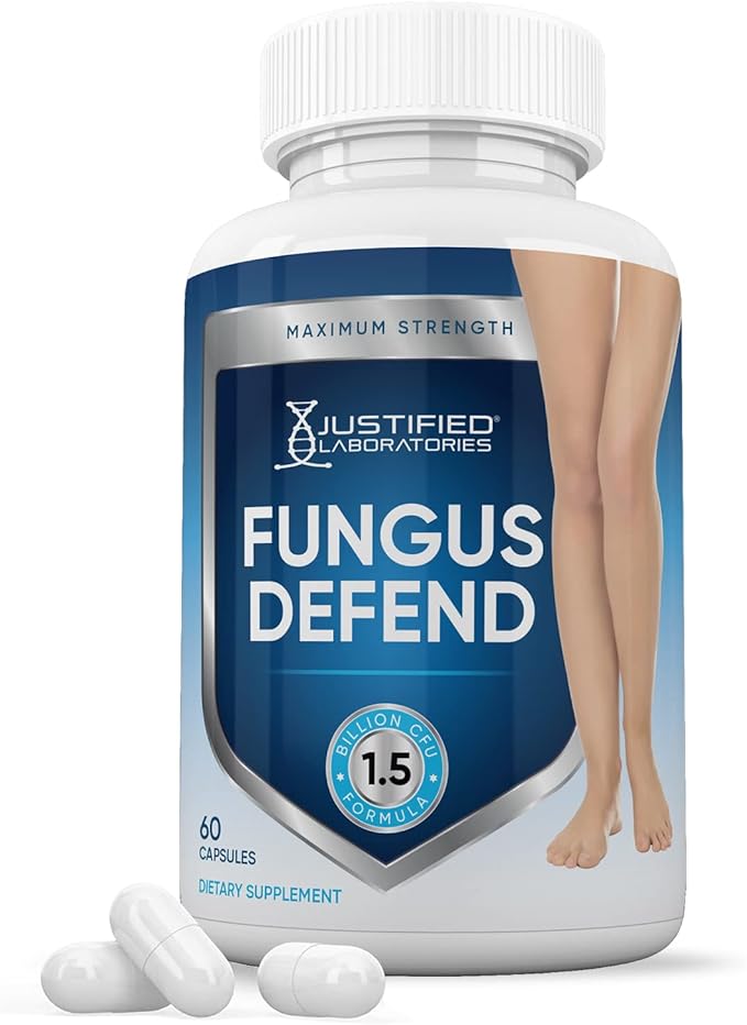 Justified Laboratories Fungus Defend Pills 1.5 Billion CFU Probiotic 60 Capsules
