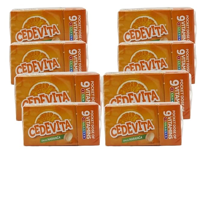 Cedevita Multivitamin Healthy and Sweet Candies (Orange) - 8 boxes