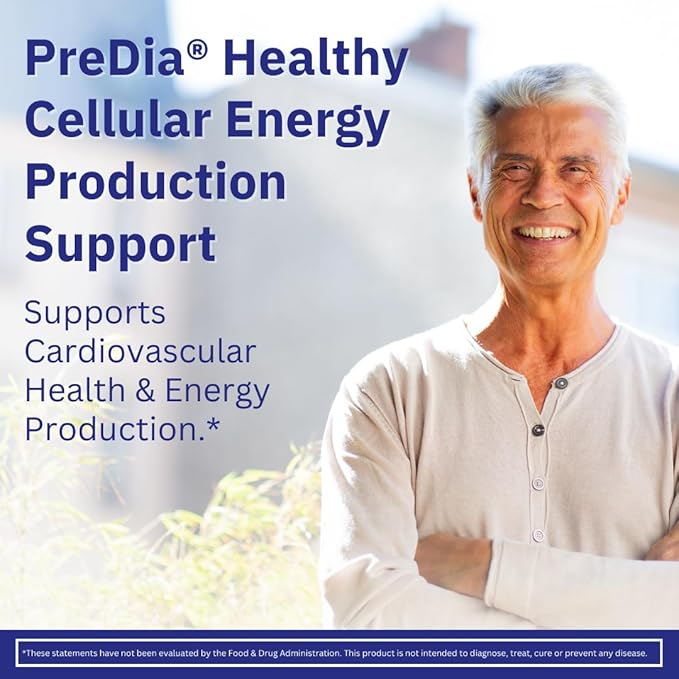 PREDIA - Healthy Cellular Energy Production Support - (CoQ10 200mg)
