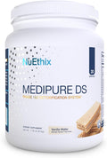 NuEthix Formulations Medipure DS with Pea Protein Phase 1 &amp 2 Detoxification System Supplement to Help Support the Body’s Natural Detoxification Process Vanilla Wafer (Non-Caffeinated) 20 Servi