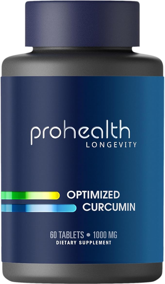 ProHealth Longevity Optimized Curcumin Longvida® - 1000 mg 60 Tablets