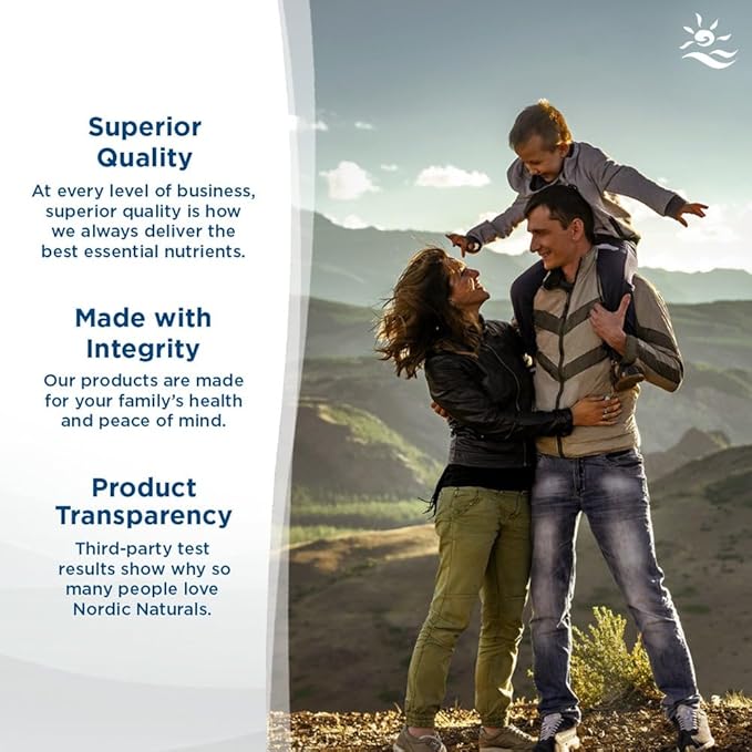 Nordic Naturals Ultimate Omega Minis Strawberry Flavor - 60 Minis Soft Gels - 1120 mg Omega-3 - High-Potency Fish Oil Supplement - EPA &amp DHA - Promotes Brain &amp Heart Health - 30 Servings