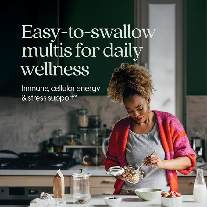 New Chapter Tiny Tabs Multivitamin with 20+ Nutrients for Immune Cellular Energy &amp Stress Support Including Vitamin D3 + B Vitamins 192 Count