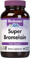 Bluebonnet Super Bromelain Vegetarian Capsules 500 mg 60 Count