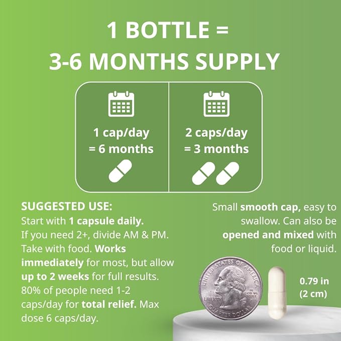 Cramp Defense® Leg Cramps Pills Relief for All Muscle Cramps Day and Night. Magnesium Supplement Capsules 3-6 Month Supply. Non-Laxative Organic Formula for Max Absorption and Results. Made in US.