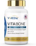 Calcium 500 mg with Vitamin D3 | 60 Softgels | Absorbable Calcium Supplement | Non-GMO Gluten Free Calcium Supplement