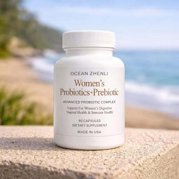 Women’s Probiotics + Prebiotic Supplement – 60 Capsules