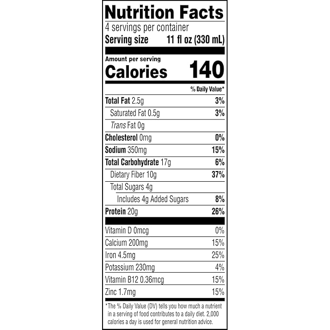 Evolve Plant Based Protein Shake Double Chocolate 20g Vegan Protein Dairy Free No Artificial Sweeteners Non-GMO 10g Fiber 11 Fl Oz (Pack of 12) - (Formula May Vary)
