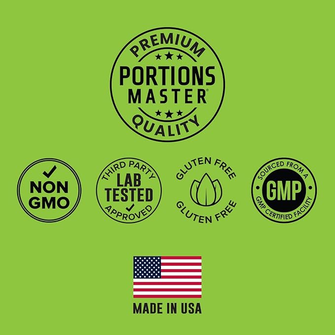 Portions Master Plant Protein Organic Plant Based Protein Powder with Fermented Brown Rice Complete Amino Acid Profile Vegan Non GMO Gluten Free (750g Chocolate)