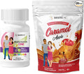 BariatricPal 30-Day Bariatric Vitamin Bundle (Multivitamin ONE 1 per Day! Capsule with 60mg Iron and Calcium Citrate Soft Chews 500mg with Probiotics - Caramel Apple)