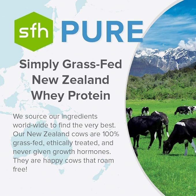SFH Health &amp Wellness Bundle Pure Whey Chocolate Protein Powder and Super Omega 3 Fish Oil