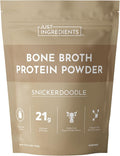 Bone Broth Protein Powder – Snickerdoodle | 15 Servings | 21g Grass-Fed Protein per Serving | Dairy-Free | Collagen for Gut Skin &amp Joint Support | Made with Real Food Ingredients