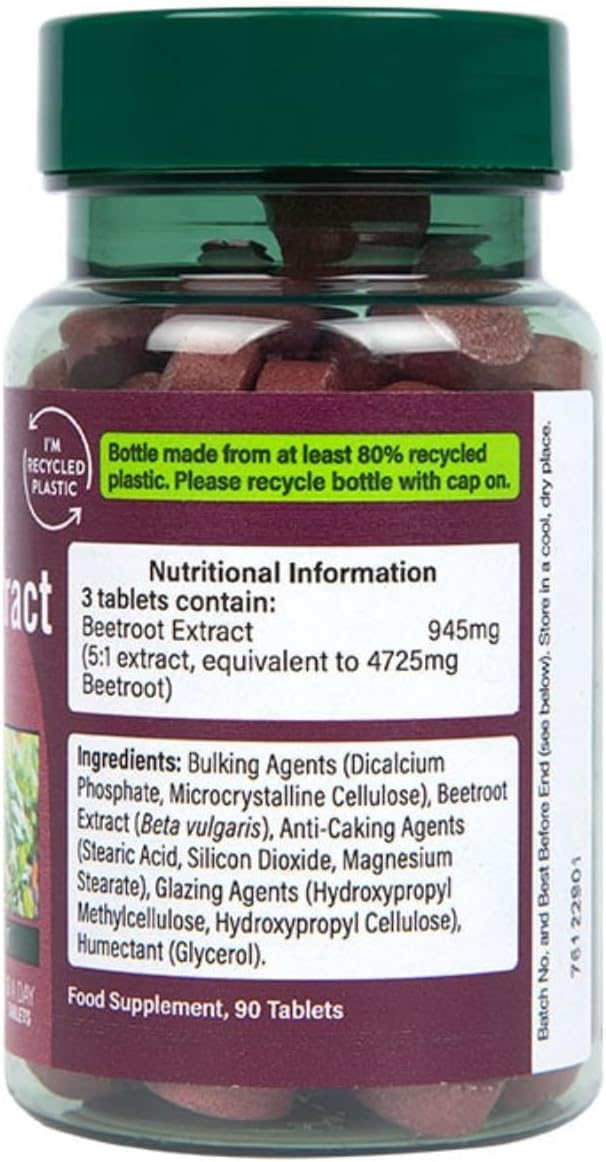 H and B Beetroot Extract 90 Tablets