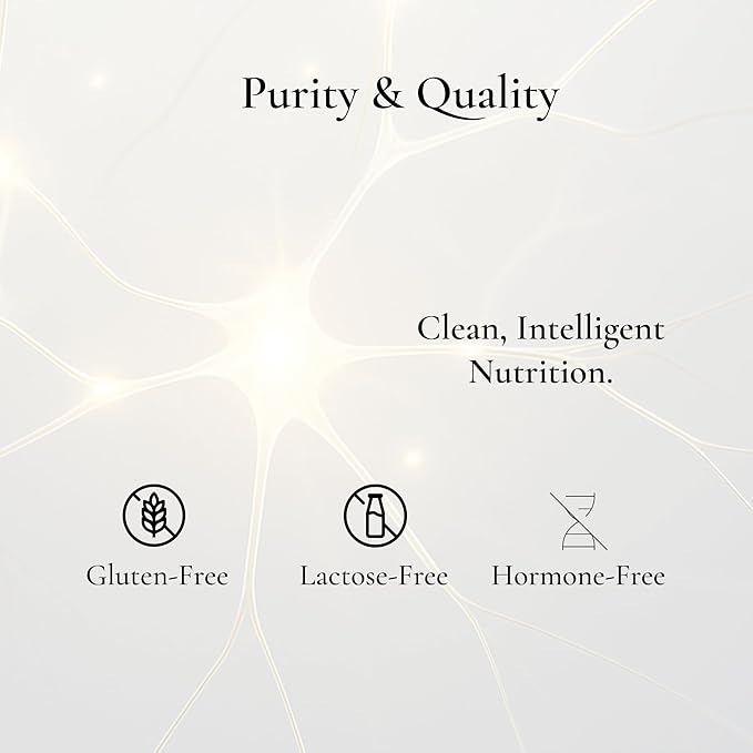 N•A Mind Clarity Brain Supplement - Nootropic for Memory Focus &amp Mental Clarity with DMAE GABA Bacopa Phosphatidylserine - Complete Multivitamin + DHA - 60 Veggie Capsules Made in USA