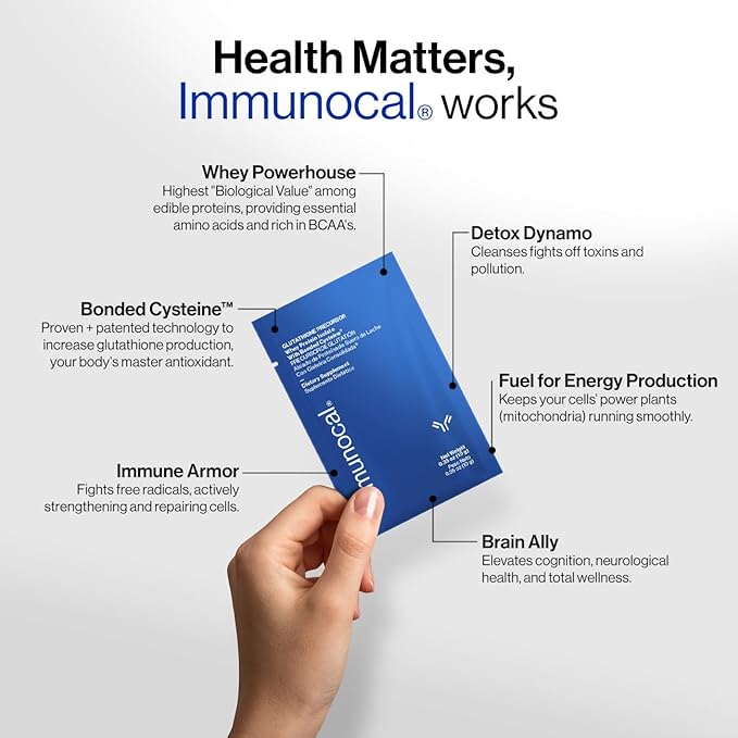 Immunocal Bundle with K-21 - Gluthathione Precursor Whey Protein Isolate &amp Herbal Adaptogen Blend with Rhodiola Rhosea