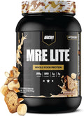 REDCON1 MRE LITE Whole Food Protein Powder Banana Nut Bread - Lactose Free &amp Sugar Free Meal Replacement with Animal Protein Blends - Easy to Digest Formula - Only 1g Carb per Serving (30 Serving