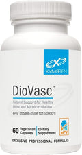 XYMOGEN DioVasc - Support for Healthy Veins Capillaries Blood Circulation - Micronized Diosmin for Enhanced Absorption - Blood Flow Supplement Helps Promote Normal Lymphatic Drainage (60 Capsules)