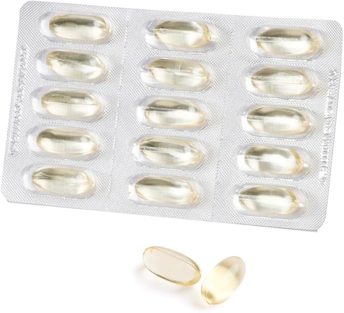 OMEGOR Omega 3 1000mg Fish Oil Capsules IFOS Certified Vitality 1000 DHA EPA Omega3 Supplement - No Fishy Aftertaste Non-GMO (90 Softgels)