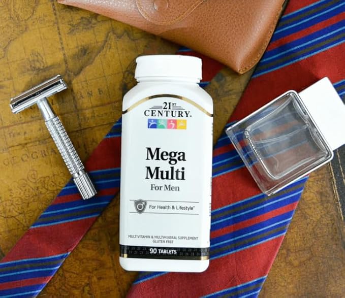 21st Century Mega Multi for Men Multivitamin &amp Multimineral 90 tablets Pack of 3