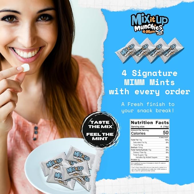 Soft Protein Bars Variety Pack – 10-Pack (5 Flavors) with High Protein Great for Pre Workout and Post Workout Protein Snacks + 4 Mix It Up Mints | Bundled by Mix It Up | Healthy Gift Box