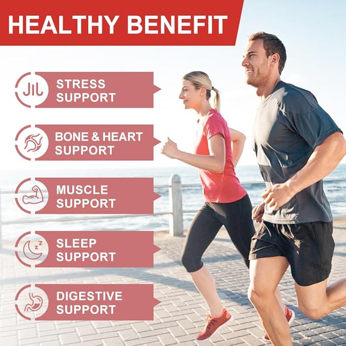 Sugar Free Magnesium Glycinate Gummies 500mg Magnesium Glycinate with 200mg Magnesium Malate Taurate Oxide COQ10 Vitamin B6 and D3 Relaxation Calm Mood 60 Raspberry Gummies(3 Pack)