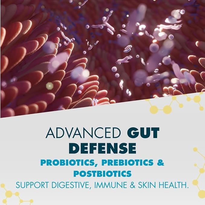 myPEAK PeakBiotic: The Ultimate Vegan Synbiotic with 50 Billion CFU Probiotics Prebiotics Postbiotics Modbiotics and Gut Lining to Enhance Digestion Skin and Mood with 2-Month Supply 60 Capsules